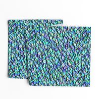 Mermaid Scales Novelty Costuming Teal and Purple