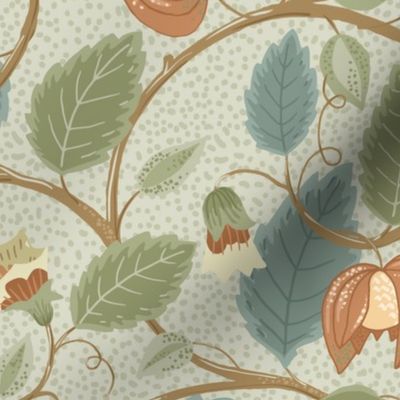 Trailing Physalis | Poisonous Plants | Arts and Crafts style | 24