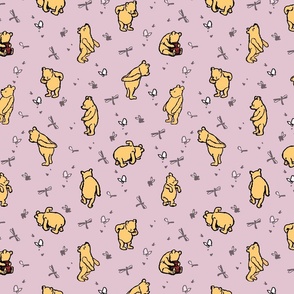 Winnie-The-Pooh Scatter Lavender - Medium