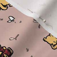 Winnie-The-Pooh Scatter Rose - Medium