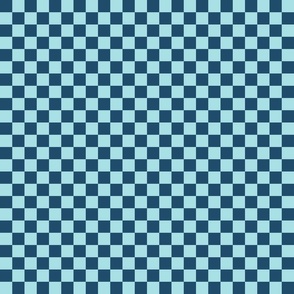 blue checkerboard