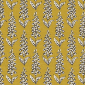 Foxglove - Medium - Mustard