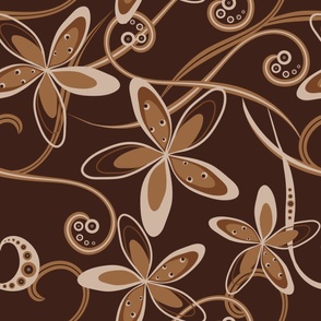 Earth Tone Floral