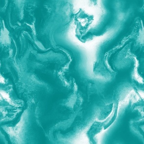 Swirling Light Teal - Coordinate