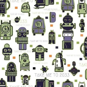 robots of the future wallpaper