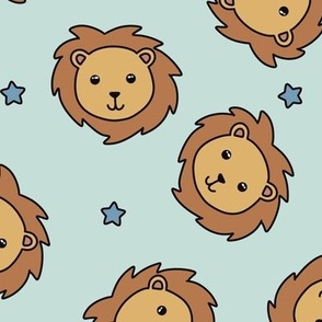 Baby Lions with Stars