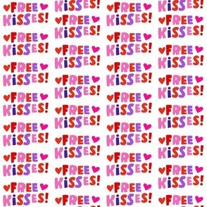 Valentines for Pets- Free Kisses