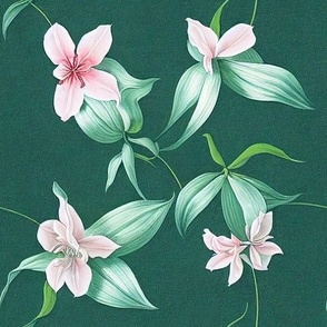 Vintage Jasmine Painting