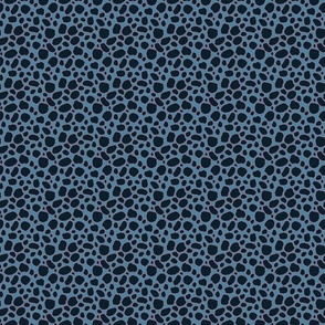 Seeing Layered Spots in Blue in Large Scale