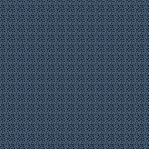 Seeing Layered Spots in Blue in Small Scale