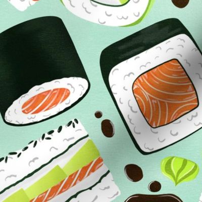 Scrumptious Sushi - Mint