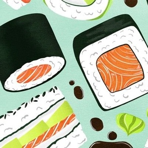 Scrumptious Sushi - Mint