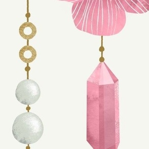 Moon and Gemstones Beads / Jumbo