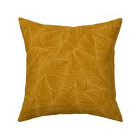 Palm Leaves Gold - Medium
