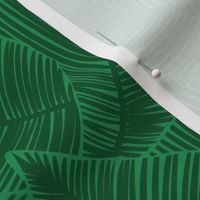 Palm Leaves Green - Medium