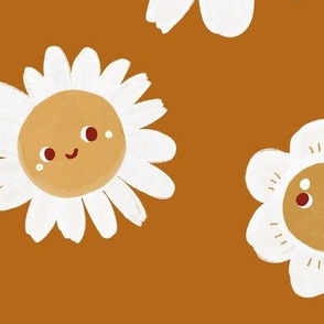 Smiley Daisy || M || Rust