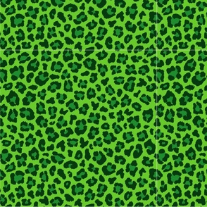 Green Leopard Print 
