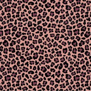 Brown Leopard Print