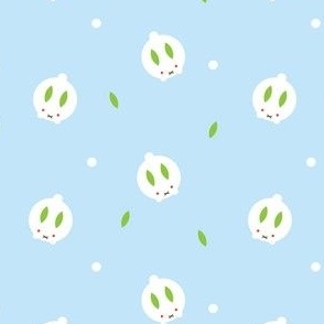 Kawaii Winter Snow Bunny
