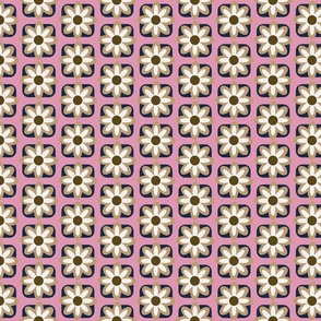 Floral pattern - Geometric and minimalist 
