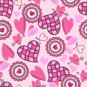 Sweet Valentine Hearts