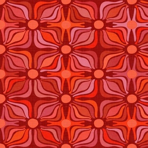 Abstract Flowers - Summer of 1972 / Large