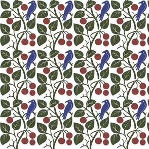 Voysey Birds with Apples - Small