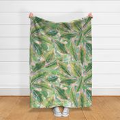 poisonous plants Chinese evergreen blush and green large scale