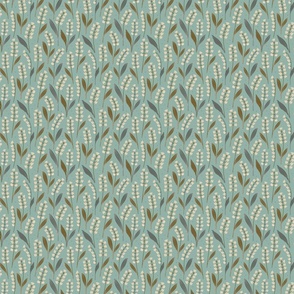(S) Lily of the valley light teal
