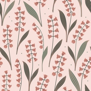 (L) Lily of the valley blush pink