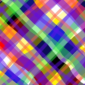 Color Wheel Plaid Diamond 