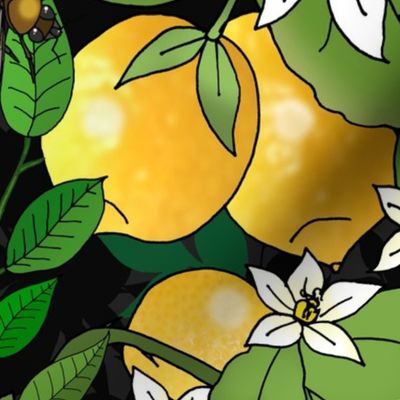 Honey Lemon Grove (large scale)  
