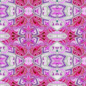 The Nouveau Deco Paisley Kaleidoscope Mind of a Woman