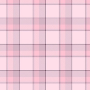 Plaid in pink, mauve and purple