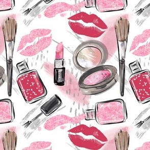 Makeup Pamper Diva | lipstick, lips, nail polish