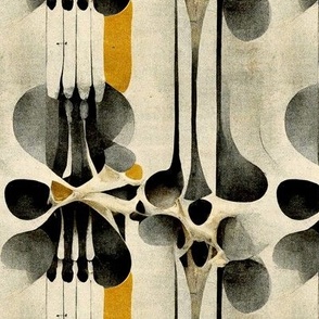 skulls and bones contemporary design