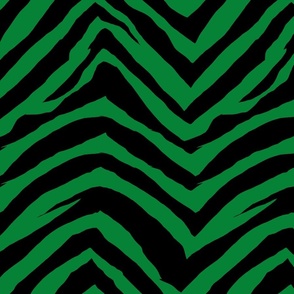 zebra print fabric - home decor wallpaper interiors zebra design - green and black