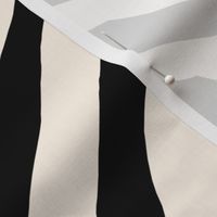 LARGE zebra print fabric - home decor wallpaper interiors zebra design - black and cream