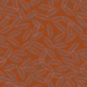 pinnate_leaves_orange_terracotta