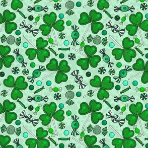 Saint Patrick's Day Candy Toss (Mint Green) 