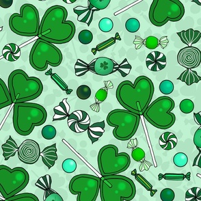 Saint Patrick's Day Candy Toss (Mint Greenlarge scale)  