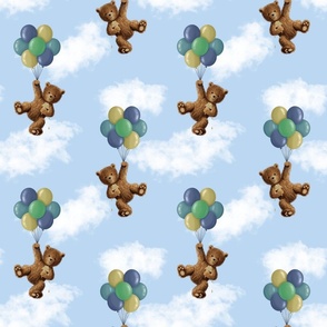 Bear Balloon Pattern
