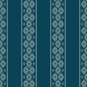 cross stitch stripe midnight 6 wallpaper scale by Pippa Shaw
