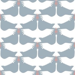 Cranes_grey_coral feet_©Solvejg