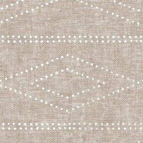 diamond stripes - boho home decor - stone - LAD23