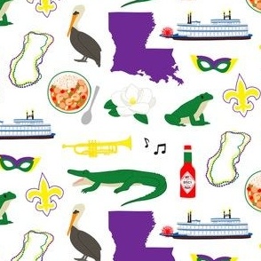 Louisiana Icons SMALL