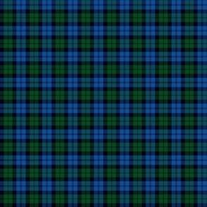 Black Watch simplified tartan, 1" modern colors (equivalent to 2" of normal Black Watch)