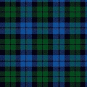 Black Watch simplified tartan, 3" modern colors (equivalent to 6" of normal Black Watch)