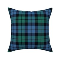 Black Watch simplified tartan, 6" ancient colors (equivalent to 12" of normal Black Watch)