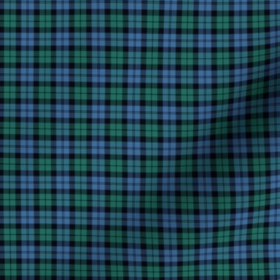 Black Watch simplified tartan, 1" ancient colors (equivalent to 2" of normal Black Watch)